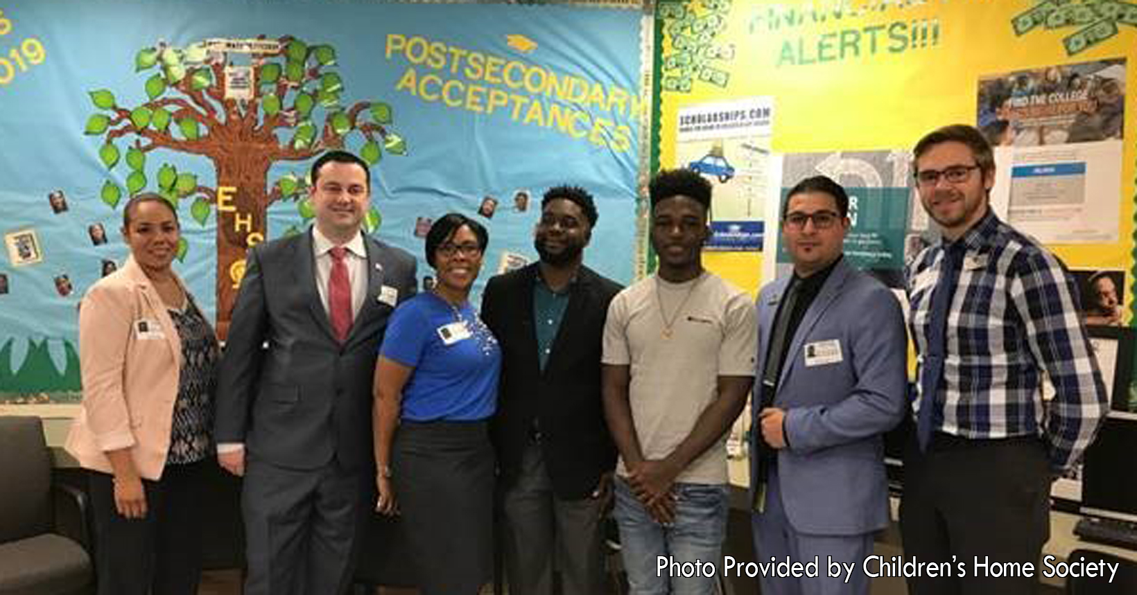 The Evans High school Media Department captured a moment after students told 5th 3rd bank about their connection to their community. They expressed that the Community Partnership has been very influential in their lives as well as creating a better culture for Evans High School.