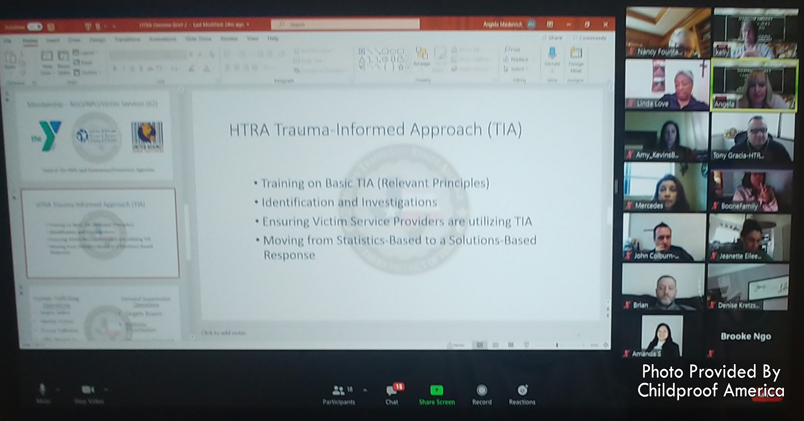 Family Guides and the National Human Trafficking Support Line, launched March 1st, 2021.